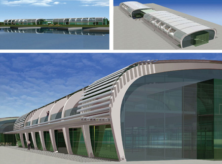 Shunyi Olympic Water Park hydrostatic the boat